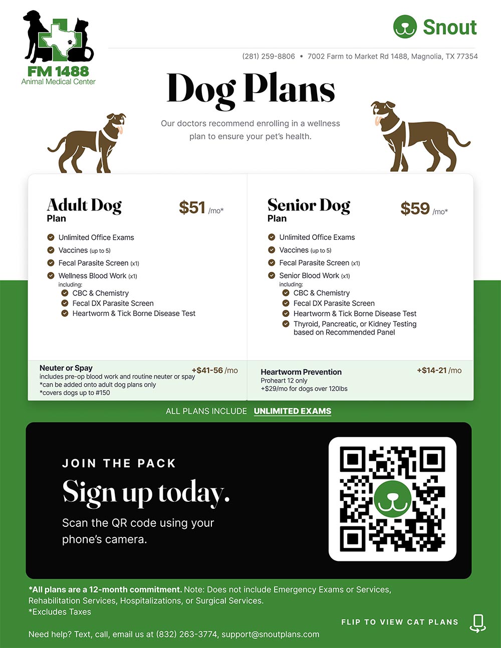 Senior Dog Wellness Plans with Snout Senior Dog Wellness Plans with Snout